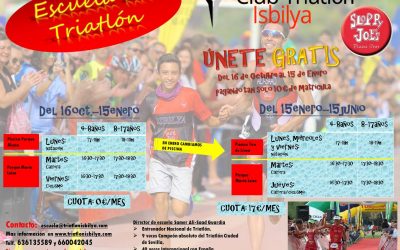 ESCUELA CLUB TRIATLÓN ISBILYA SLOPPY JOE´S EN SEVILLA