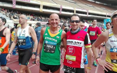 Maratón de Sevilla. Homenaje a nuestros «GUERREROS»