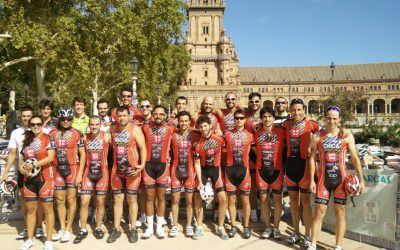 Reconocimiento circuito Triatlón Puerto de Sevilla