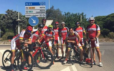 Visualización del circuito ciclista del Andalucía Desafío Doñana