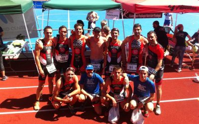 Rodríguez y moreno medalla de plata en el Duatlón de Tomares